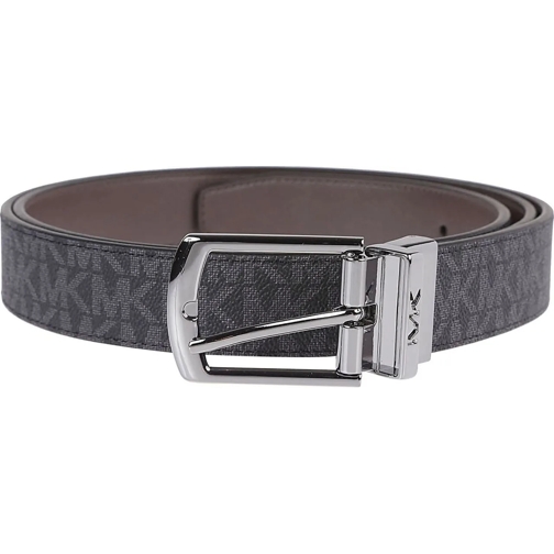 MICHAEL Michael Kors Ceinture en cuir Reversible Belt Black schwarz