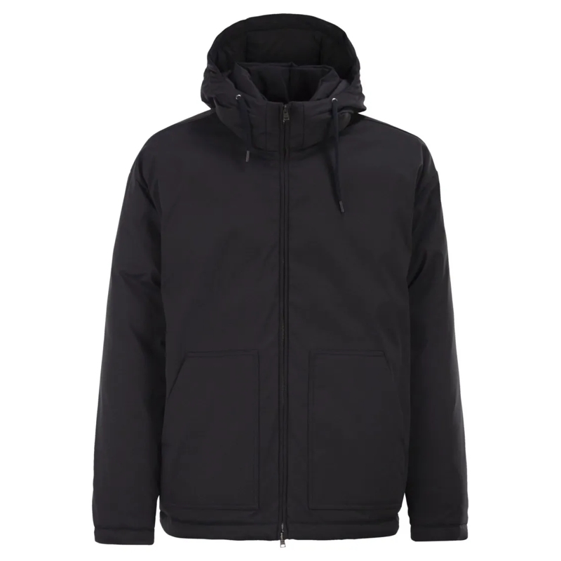 Herno Parka Cotton Feel Jacket Black