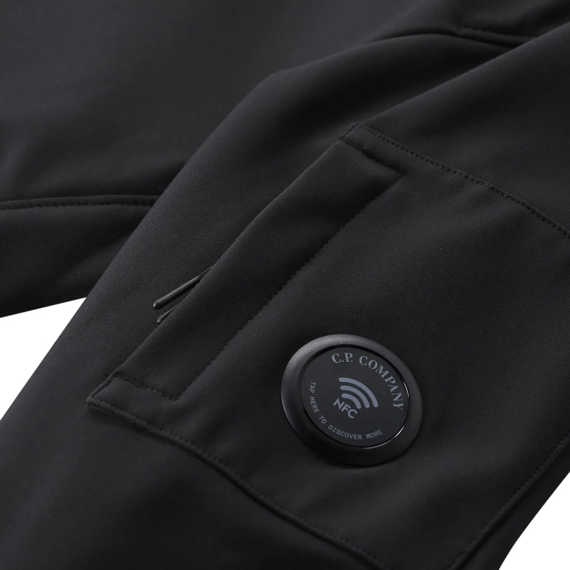 CP Company Jacke Übergangsjacke aus Soft Shell schwarz(Image 4)