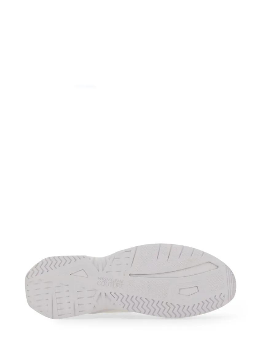 Thumbnail - Versace Jeans Couture Low-Top Sneaker - White Sneakers With Bold Logo And Textured Upper - Gr. 37 (EU) - in Weiß - für D...