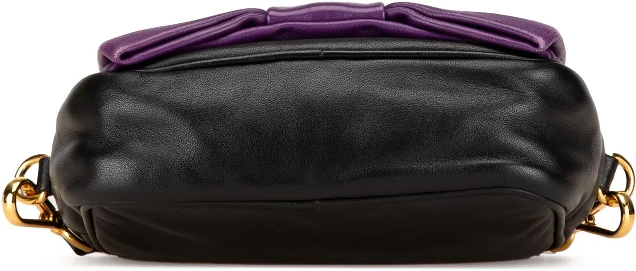 Prada Hobo bags Nappa Fiocco Bow Crossbody in zwart