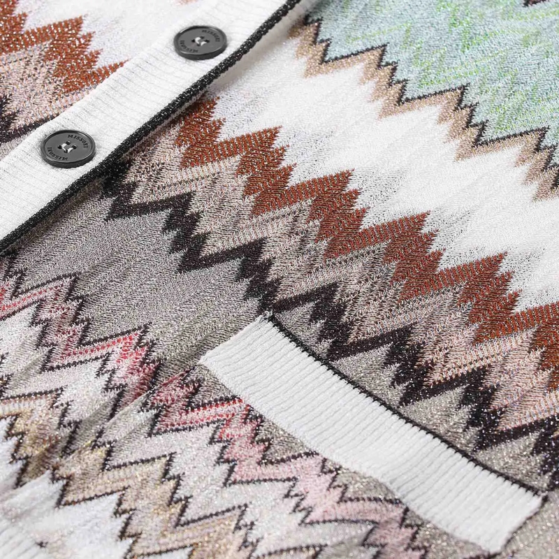 Missoni Vest Strickjacke mit Muster mehrfarbig(Image 3)