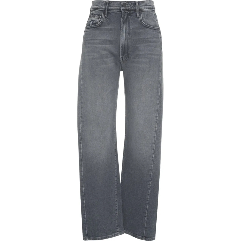 Mother Jeans Slim Fit Jeans 'The Half-Pipe' grau