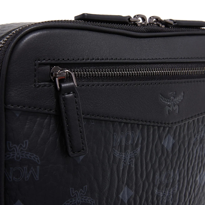 MCM Sac à bandoulière Diamond Vi Crossbody Sml Bk Black(Image 4)