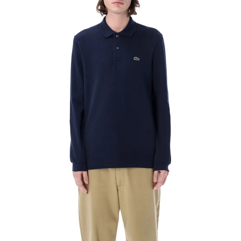 Lacoste Polo Long-Sleeve Classic Polo Black