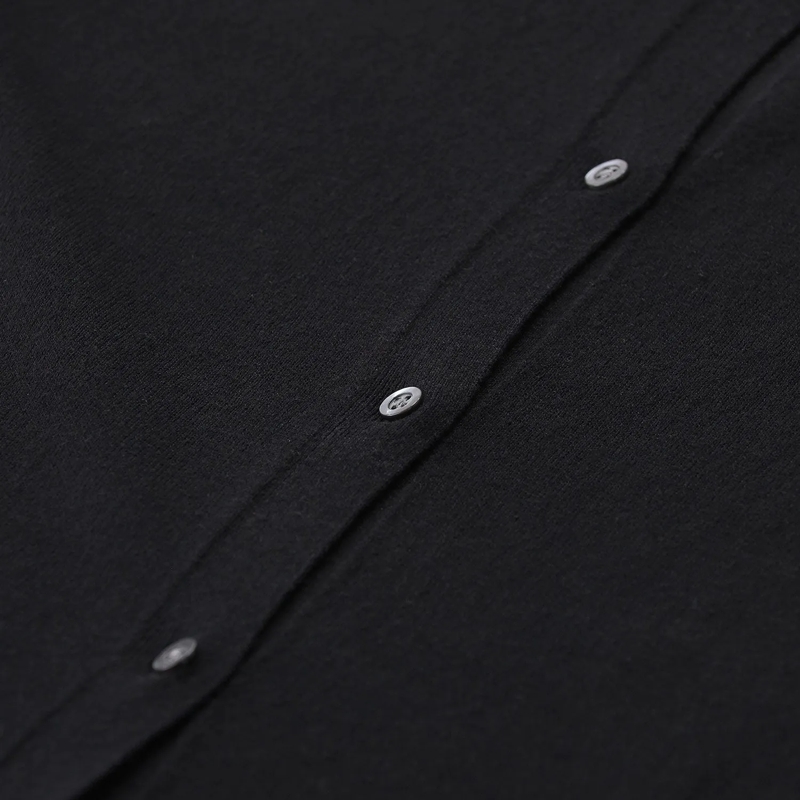 Sminfinity Bluse Hemdbluse aus Leinenmix schwarz(Image 6)