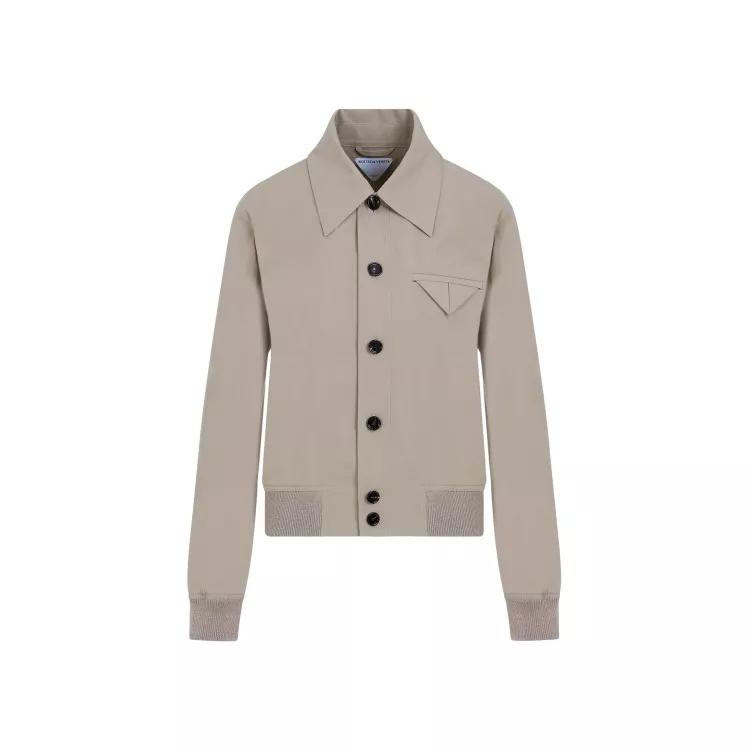 Bottega Veneta - Sand Cotton Jacket - Größe 38 -