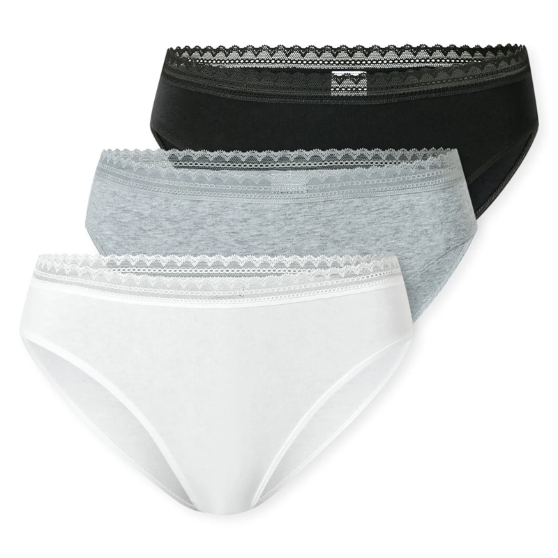 SCHIESSER  3er Pack bunt