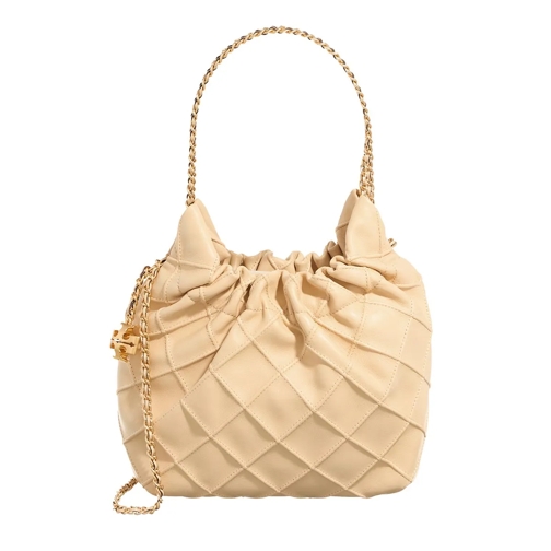 Tory Burch Hobo Bag Fleming Mini Hobo Vanilla Soft Serve