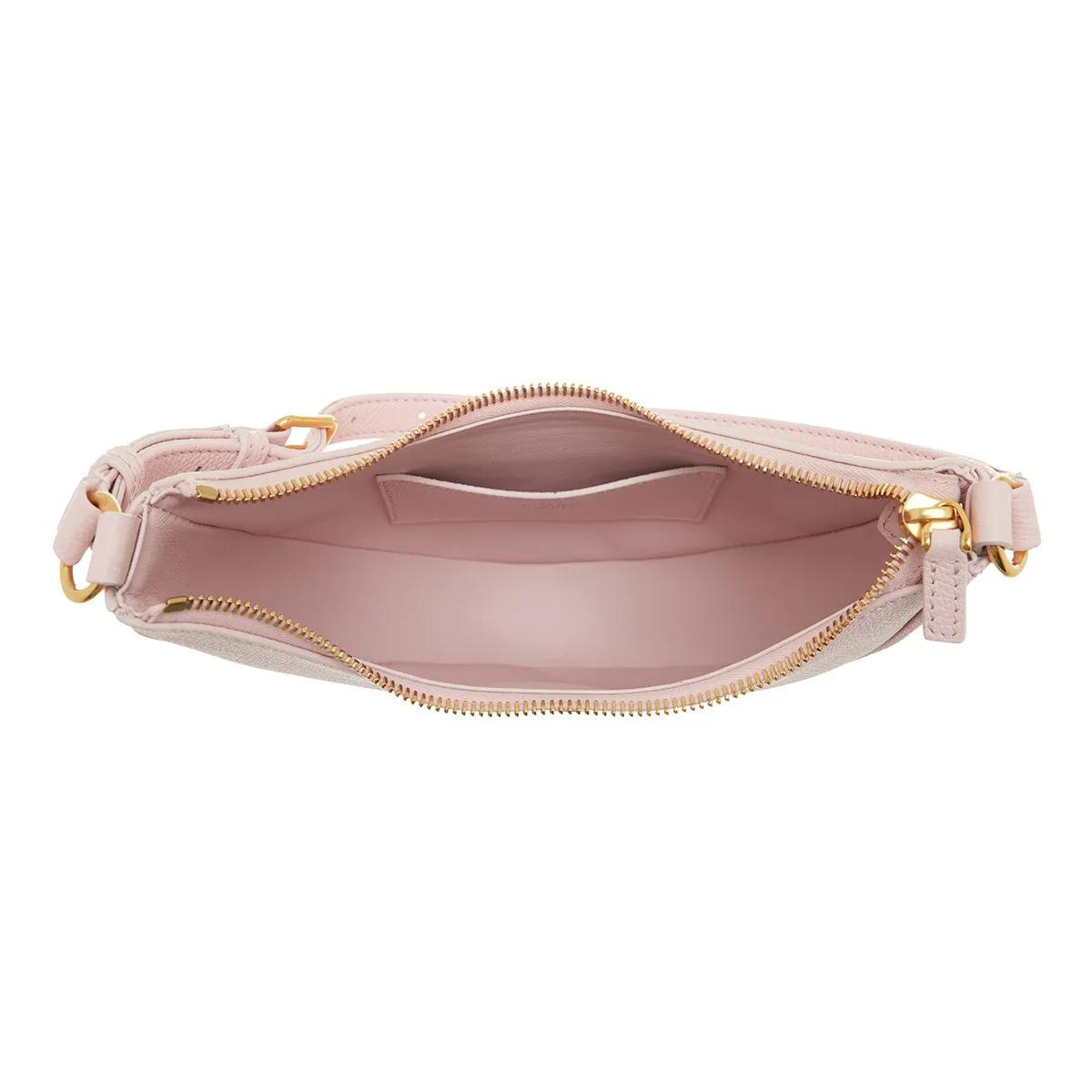 Valentino Garavani Pochettes Mini Hobo Bag in poeder roze