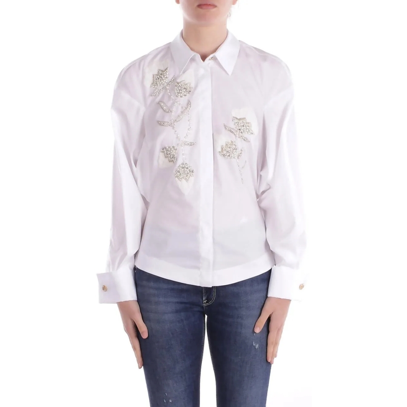 Elisabetta Franchi Chemisier Shirts White weiß