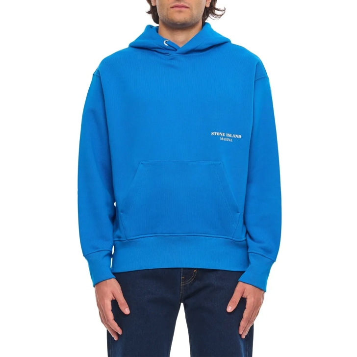 Stone Island Hoodie Stone Island Marina Blue Hoodie