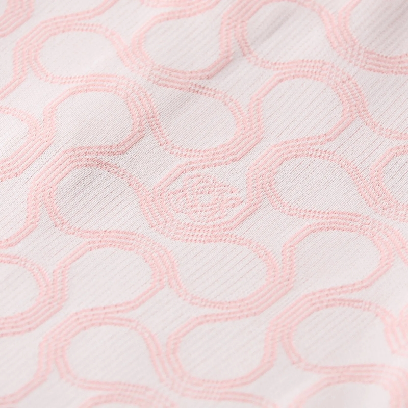 Casablanca Polohemd Poloshirt mit Muster pink(Image 5)