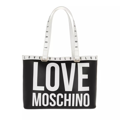 Love Moschino Borsa Pu Nero Shoppingväska