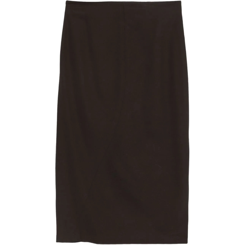 Lanvin Midirock Skirts Dark Brown braun
