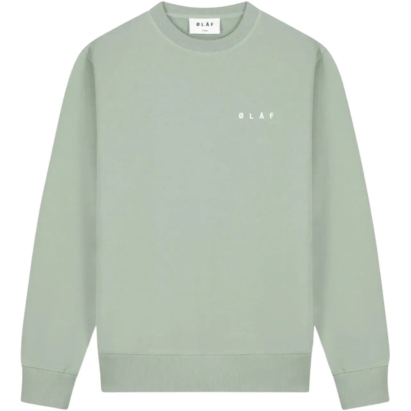 ØLÅF  Olaf . Sweaters Groen M220201 grün