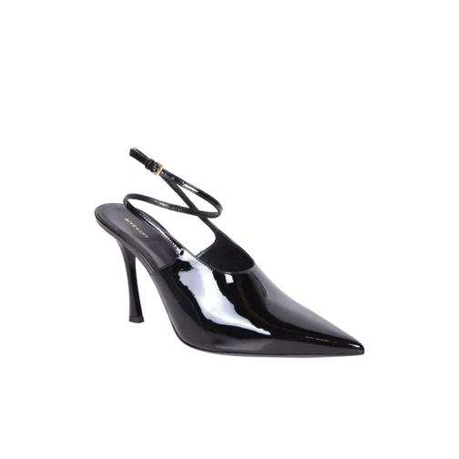 Givenchy Pump Slingback Pump Heel Sandals Black Grey