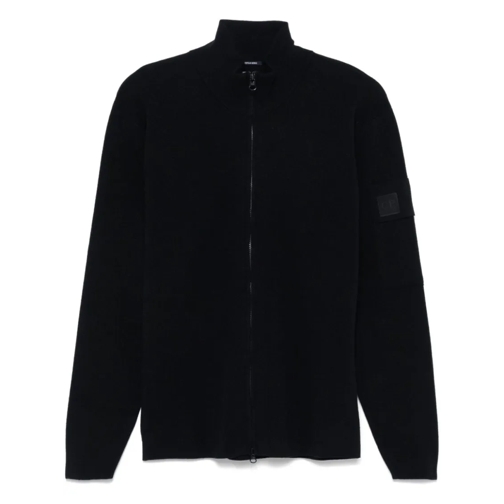 CP Company Black Wool Sweater Black Tröja