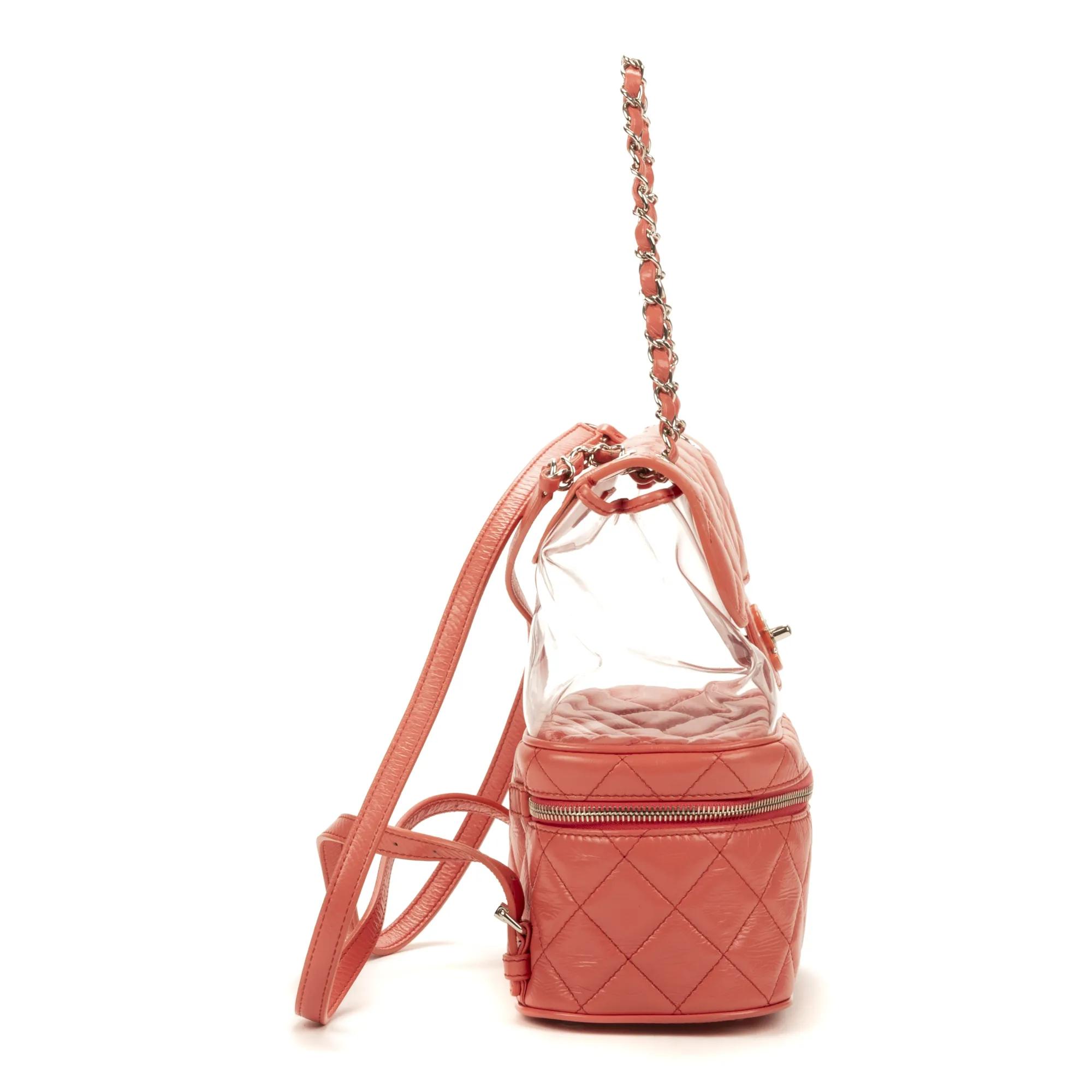 Thumbnail - Chanel Crossbody Bags - Ltd. Ed. PVC Aquarium Backpack - Gr. unisize - in Rosa - für Damen