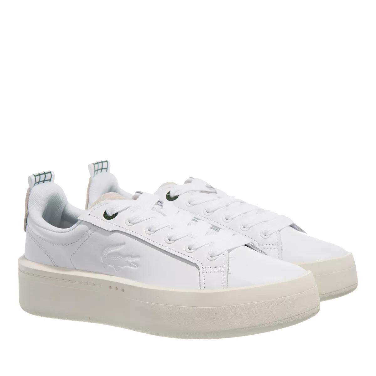 Lacoste Carnaby Plat 123 1 Sfa Wht/Off Wht | Platform Sneaker