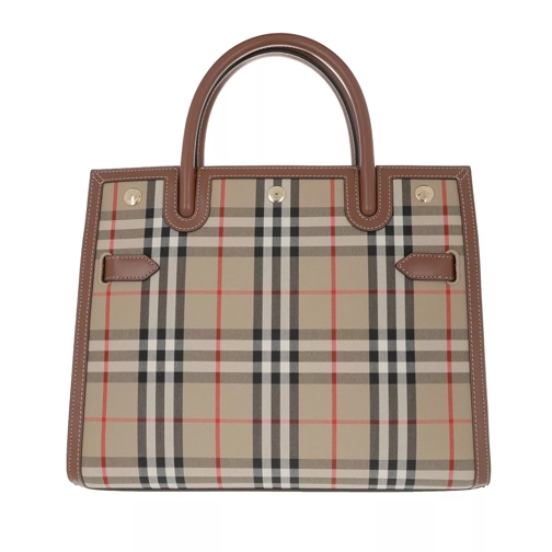 Burberry Small Title Tote Bag Beige Tote
