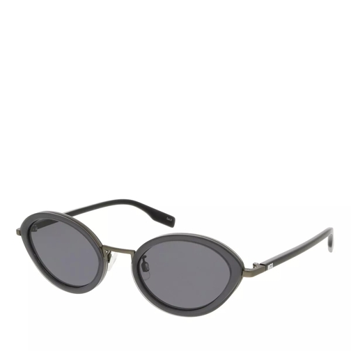 McQ MQ0354S-001 50 Woman Metal Ruthenium-Smoke Sunglasses