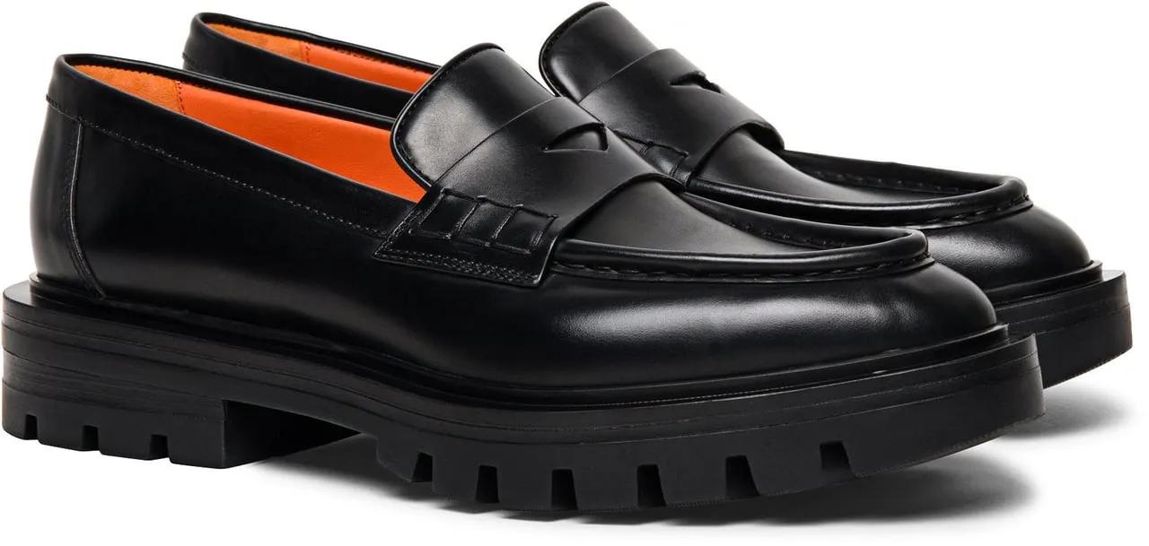 Thumbnail - Santoni Loafer - Leather penny loafer - Gr. 37 (EU) - in Weiß - für Damen