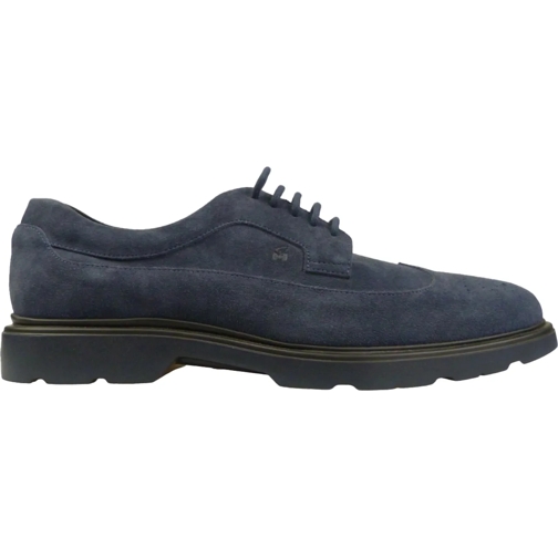 Hogan Stiefel Scarpe Derby Blu H393 blau