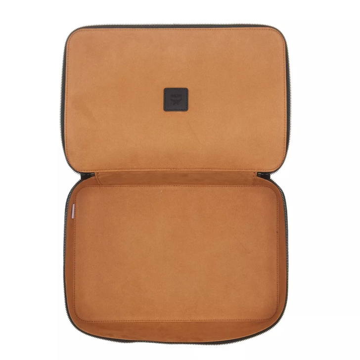 Medium Ottomar Toiletry Bag in Visetos Cognac