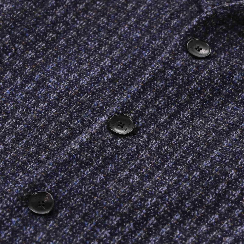 Etro Wintermantel Mantel aus Wolle blau(Image 3)