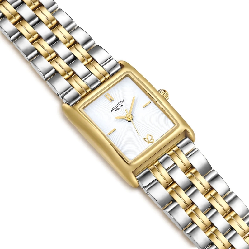 Glanzstücke München Automatikuhr Damen Armbanduhr Edelstahl silber(Image 6)