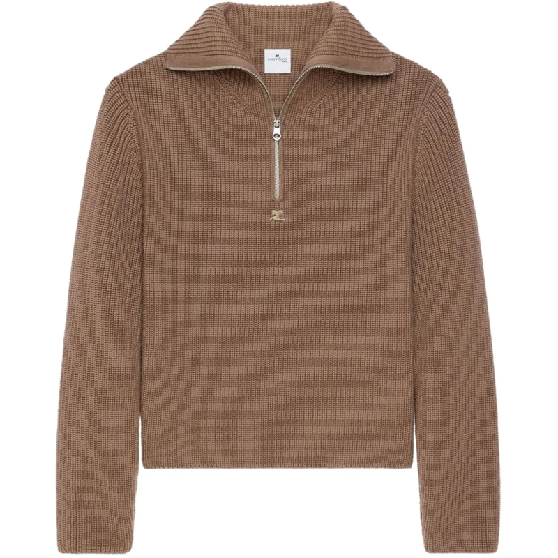 Courrèges  Sweaters Brown braun