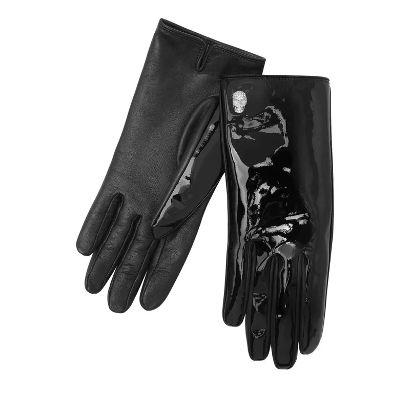 Philipp Plein Handschuhe Handschuhe Skull Mit Schmucksteinen schwarz(Image 2)