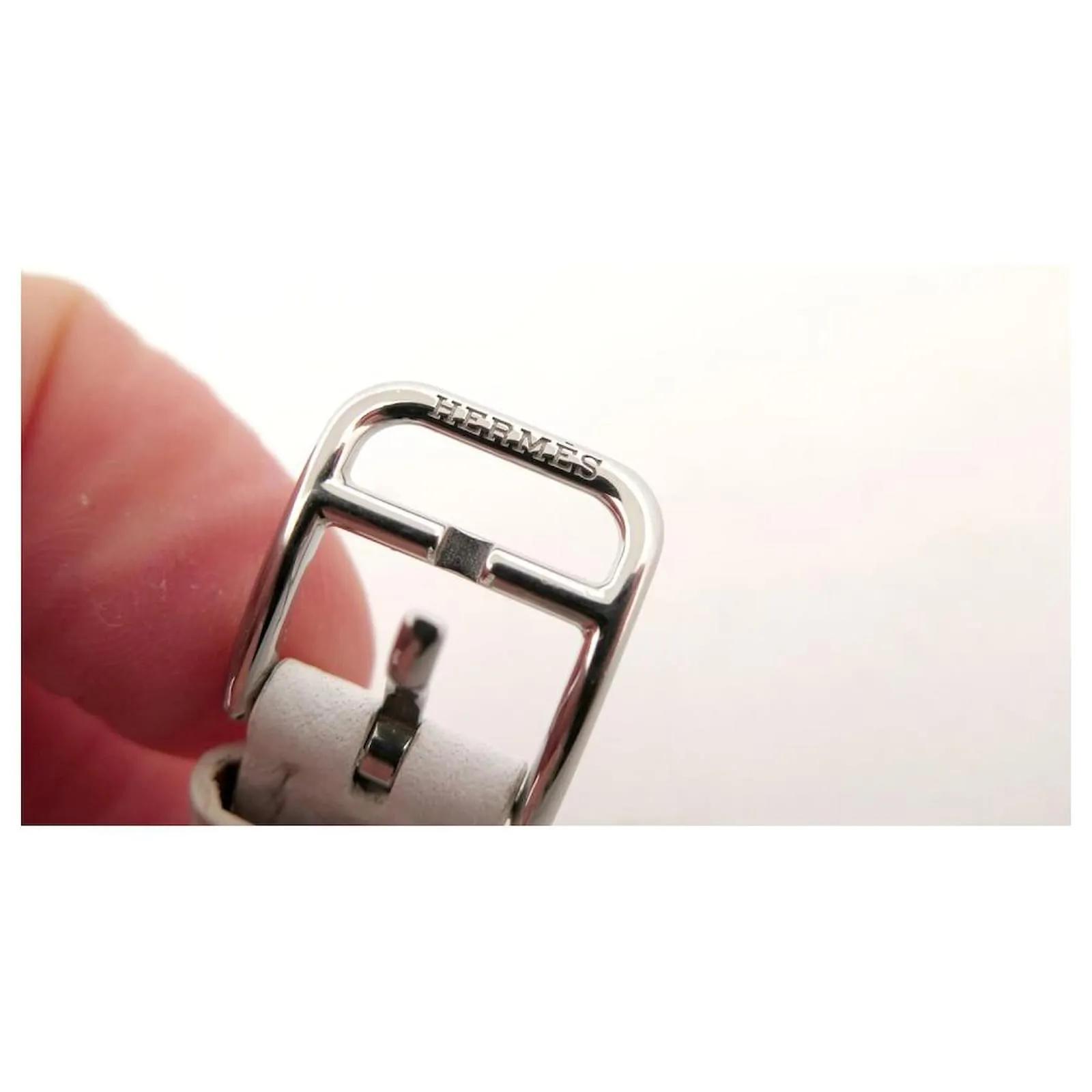 Thumbnail - Hermès Uhr - HERMES CAPE COD UHR CC1.330 DIAMANT ANKERKETTE WEI - Gr. unisize - in Silber - für Damen