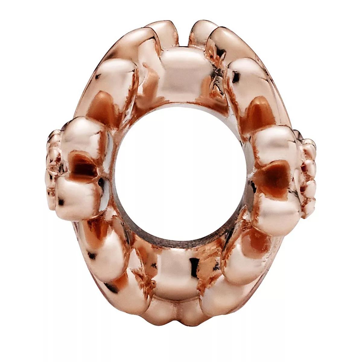 Pandora Rosafarbenes Gänseblümchen Charm 14k Rose gold-plated 