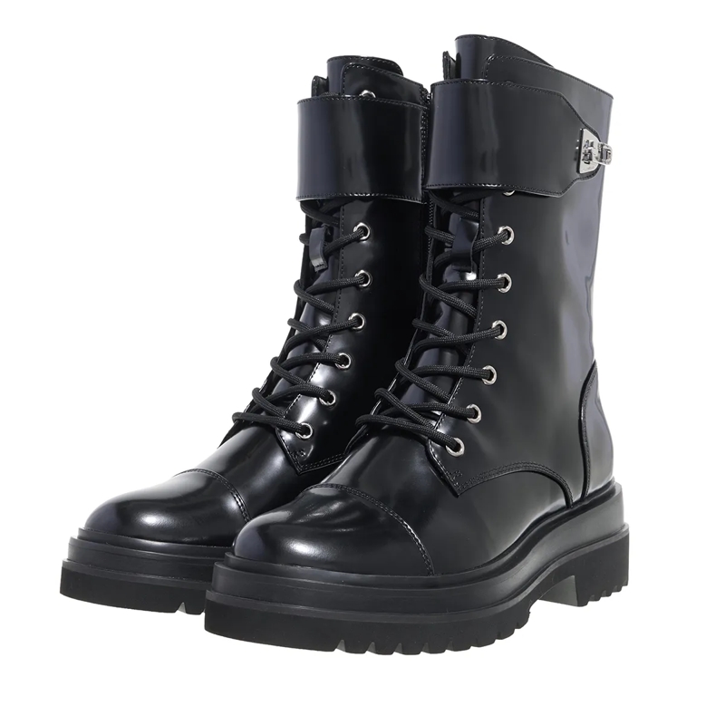 Coccinelle Laarzen met vetersluiting Coccinelle Beat Comb.Shin Noir(Image 5)