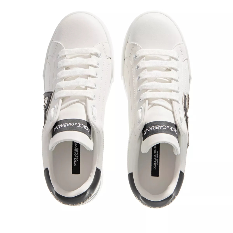 Dolce&Gabbana Lage-top sneaker Sneakers Classic White and Black(Image 4)