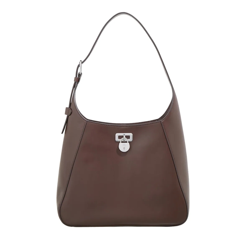 Lauren Ralph Lauren Hobo Bag Tanner Lg Sh-Shoulder Bag-Large Dark Hickory