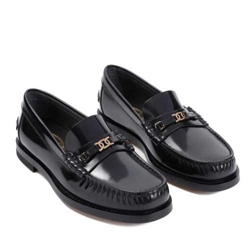 Tod's Micro Catena Loafers Black Mocassin