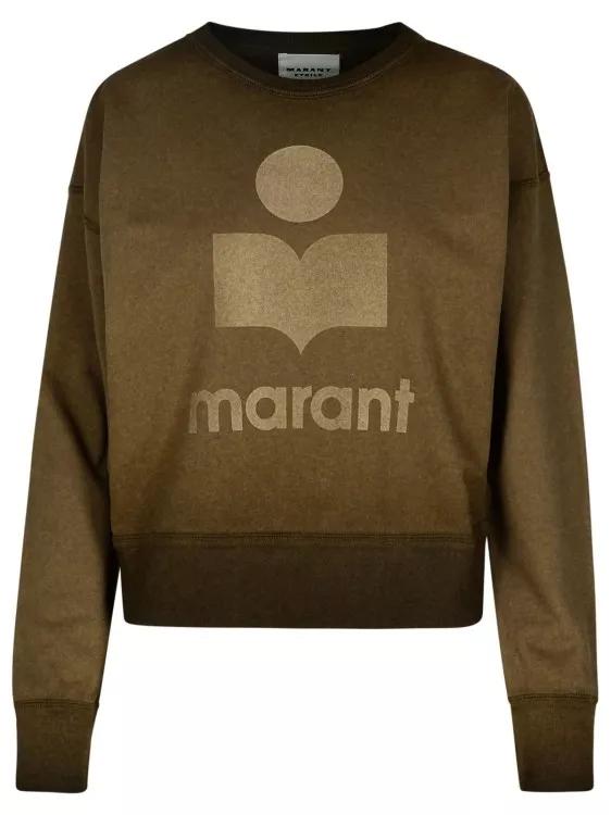 Etoile Isabel Marant - %27Mobyli%27 Brown Cotton Sweatshirt - Größe 34 - brown