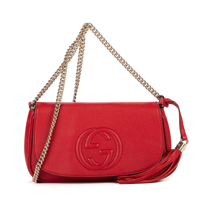 Gucci Crossbody Bag Soho Chain Crossbody rot