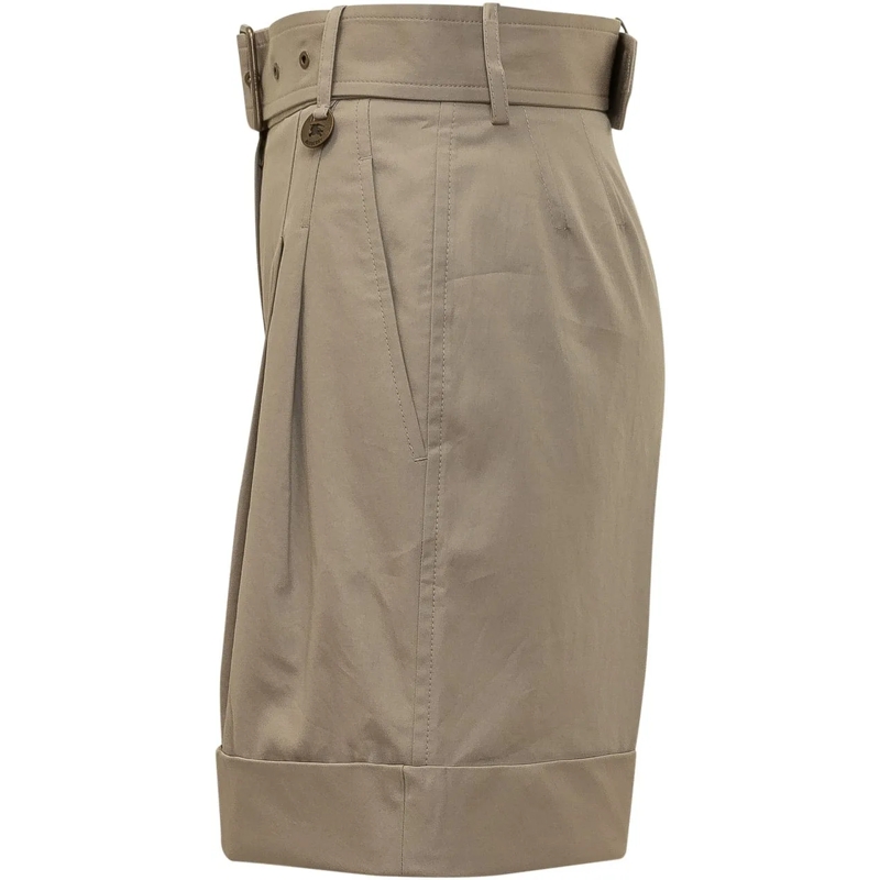 Burberry Shorts Bermuda con Cintura Integrata taupe(Image 3)