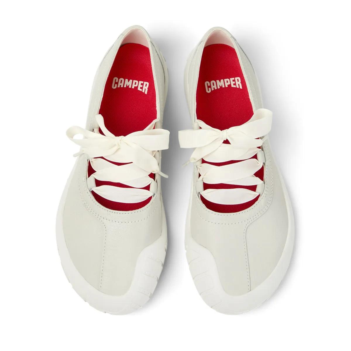 Thumbnail - Camper Ballerinas - Ballerinas Peu Path+ - Gr. 38 (EU) - in Weiß - für Damen