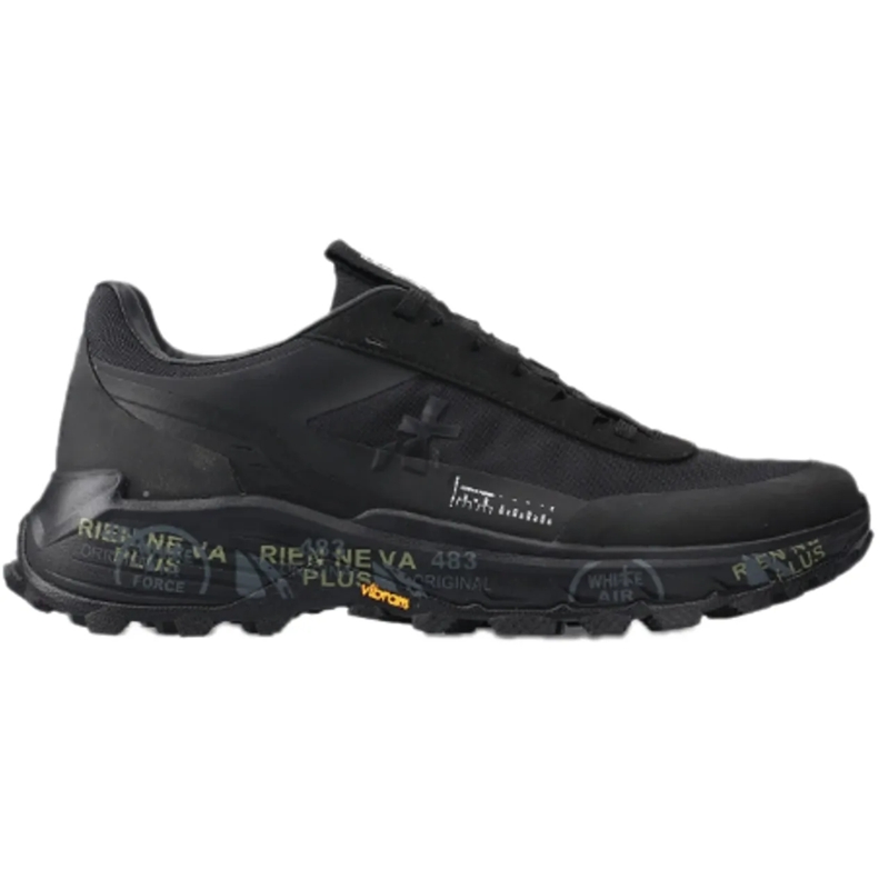 Premiata Low-Top-Sneaker Sneakers Black schwarz