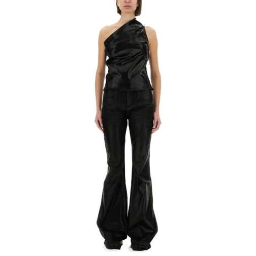 Drkshdw Blusen "Athena" Cropped Top Black