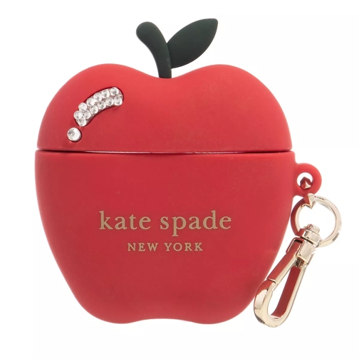 Kate Spade New York Appl Airpod Red Multi Headphone Case