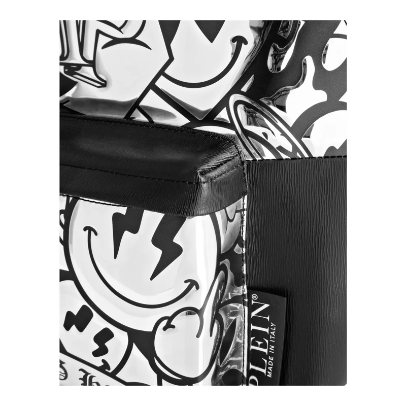 Philipp Plein Rucksack Rucksack Smile silber(Image 4)