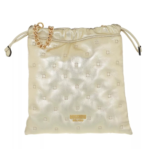Moschino Shoulder Bag Platinum Gold Crossbody Bag