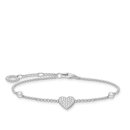 Thomas Sabo Bracelet Heart Pearl White Braccialetti