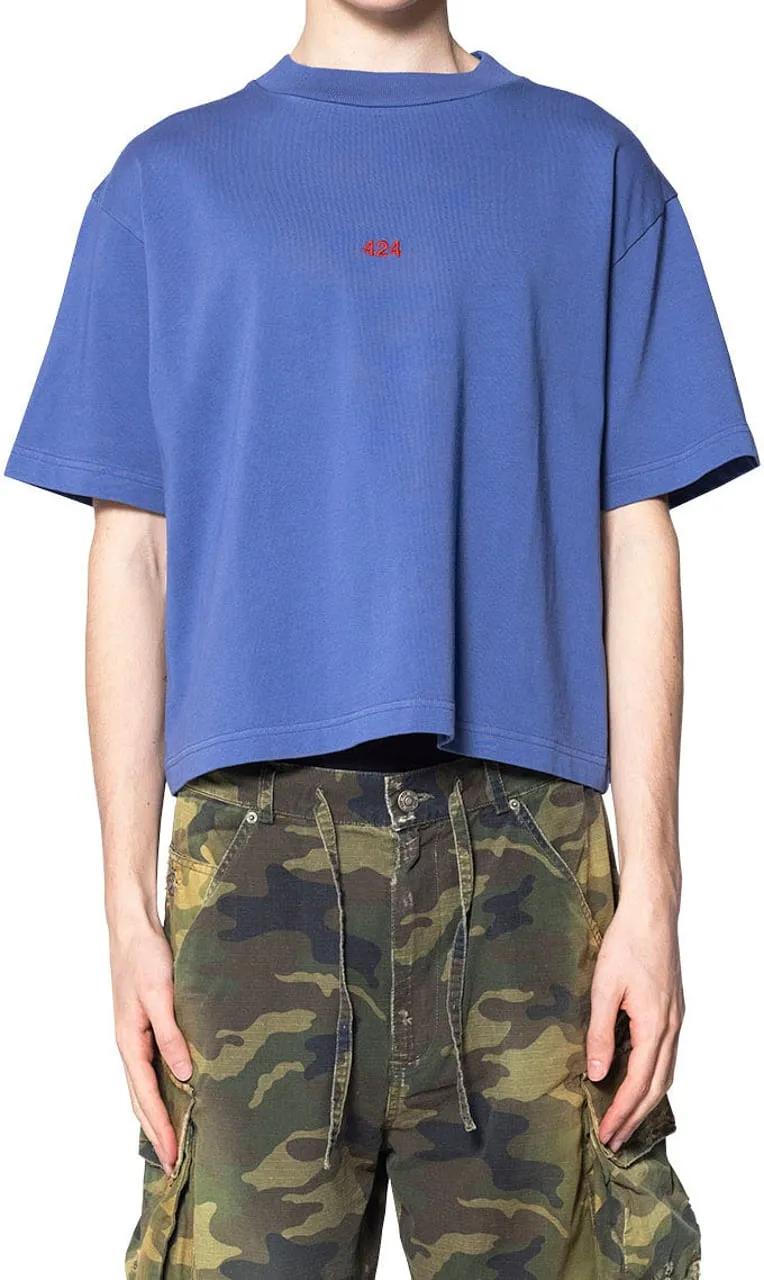 Thumbnail - 424 - ALIAS CROPPED TEE VINTAGE AVIO/DYE - Größe S - bunt